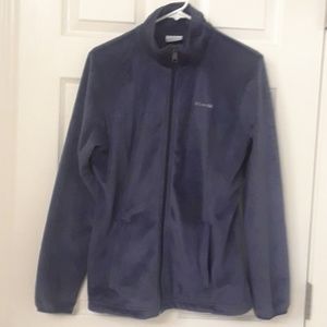 Columbia zip up fleece jacket